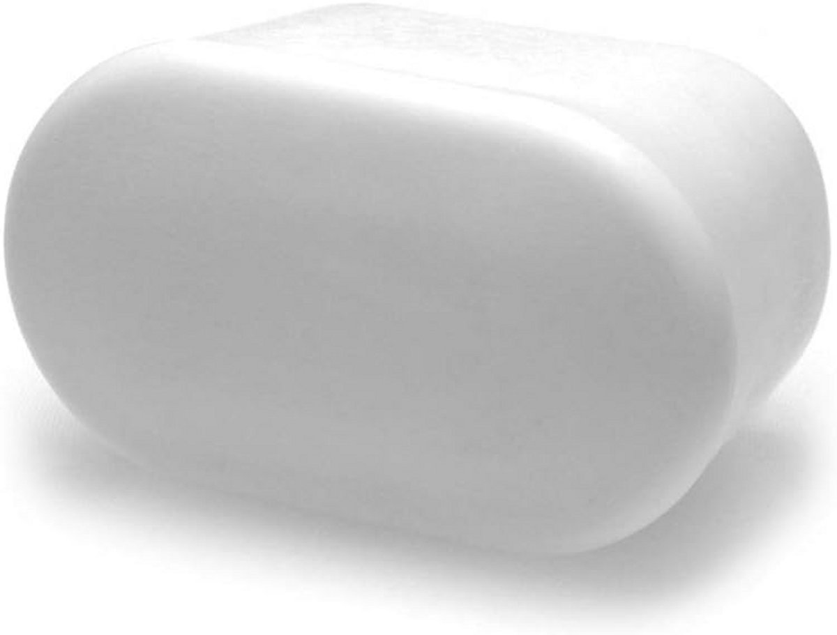 Set van 4 Ovale Voetdoppen 38x20 mm voor Stoelpoten en Buisafsluiting