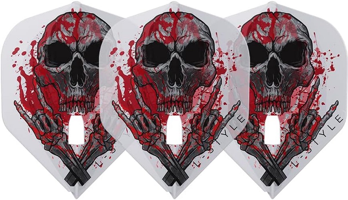 Dartflights Pro Set - Transparant Wit Voor Dartsport