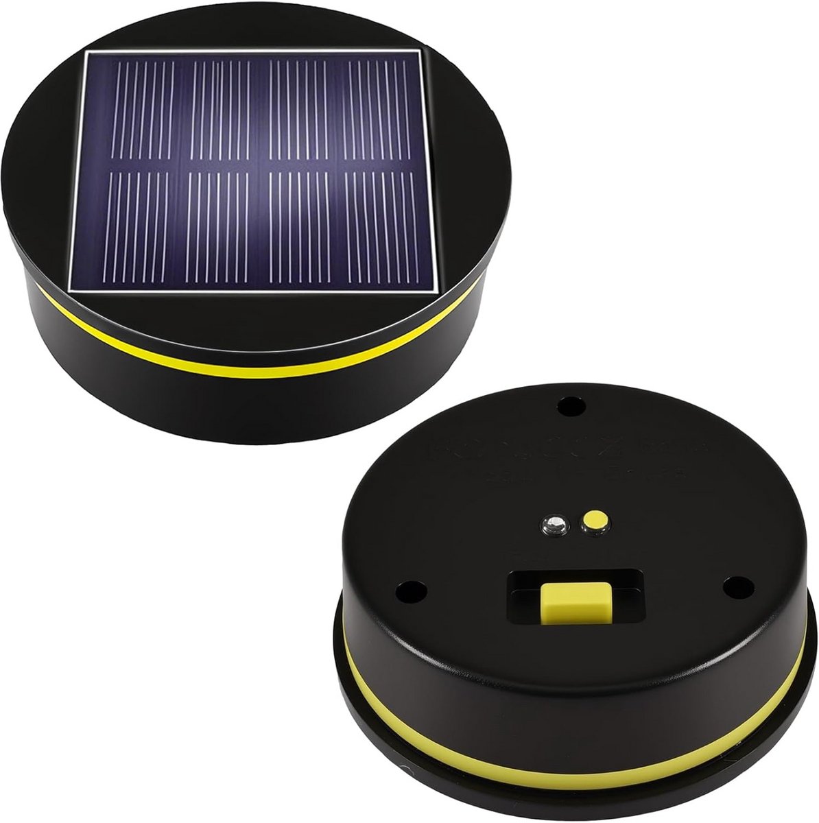 8 cm Vervangende Solarlamp Onderdelen met Warm Wit Licht voor Buitenverlichting Tuin