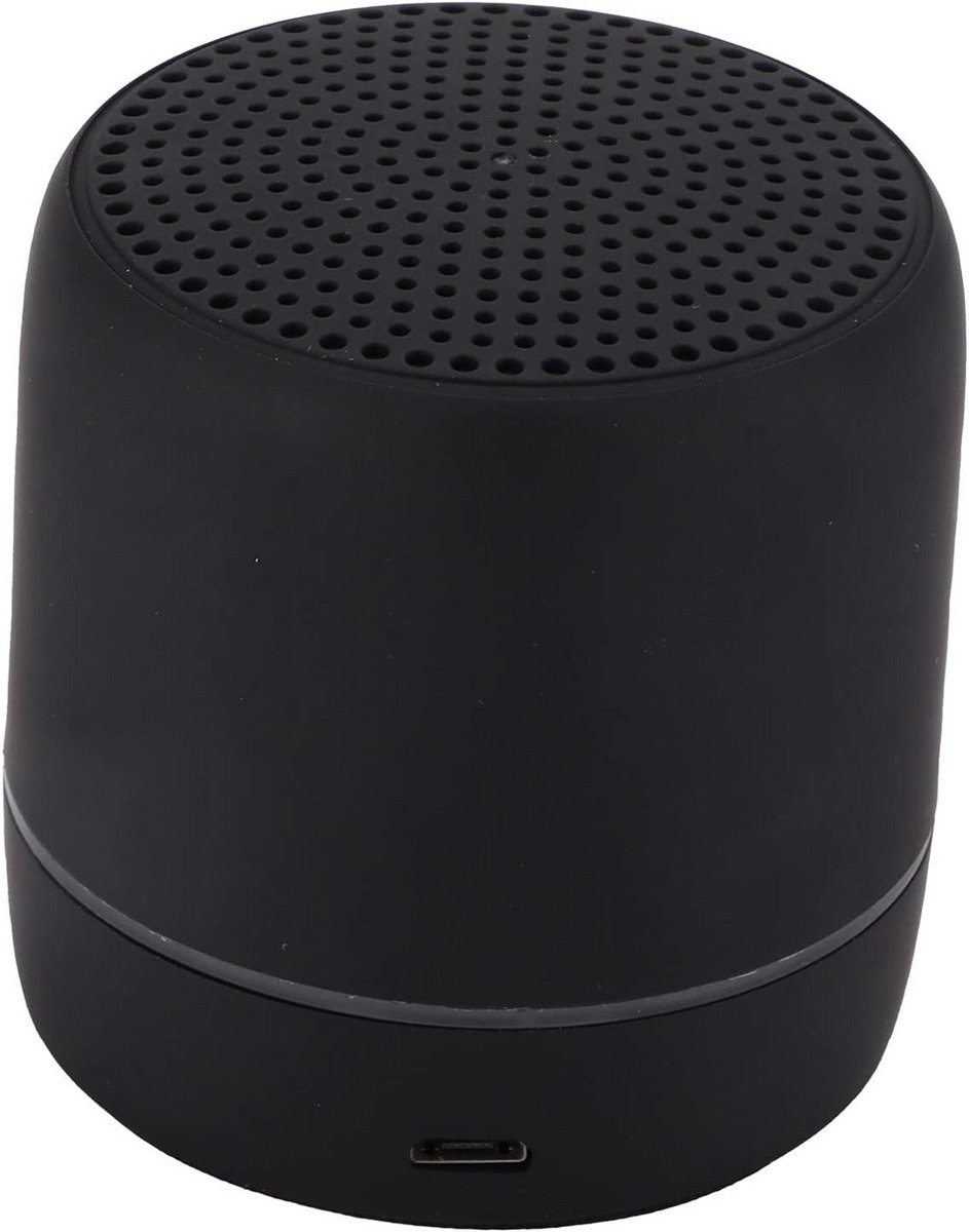 Draagbare Mini Bluetooth Speaker met 360 Graden Omnidirectioneel Geluid - Zwart