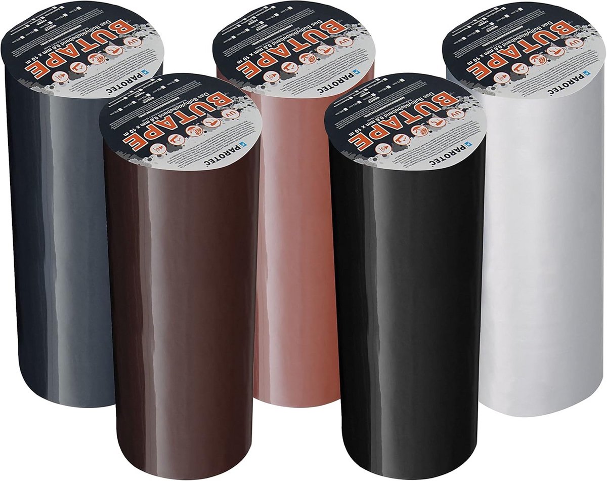 Aluminium Reparatie Tape Butyl Zelfklevend 300mm Breed Voor Dak, Dakgoot en Meer - Zwart