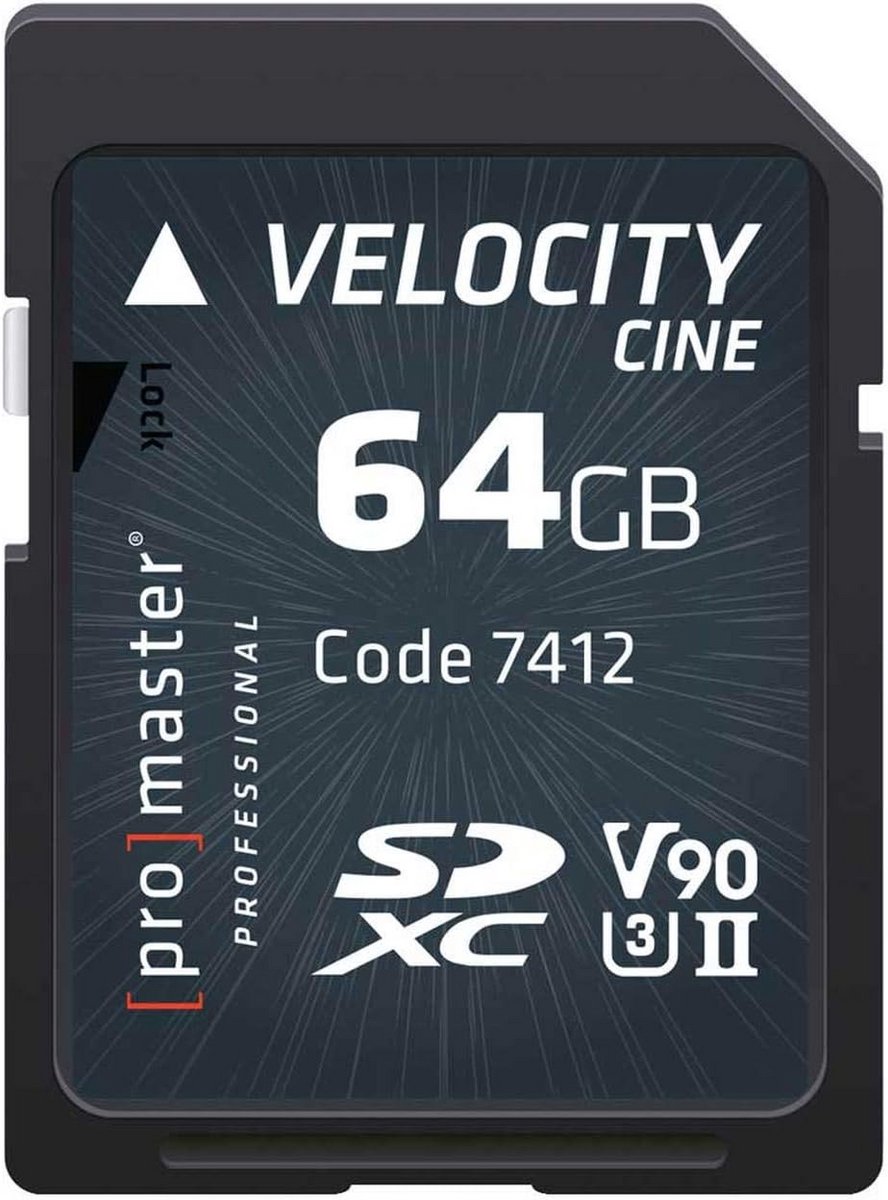 Snelle SDHC 64GB V90 U3 Geheugenkaart voor Professionele Video en Foto