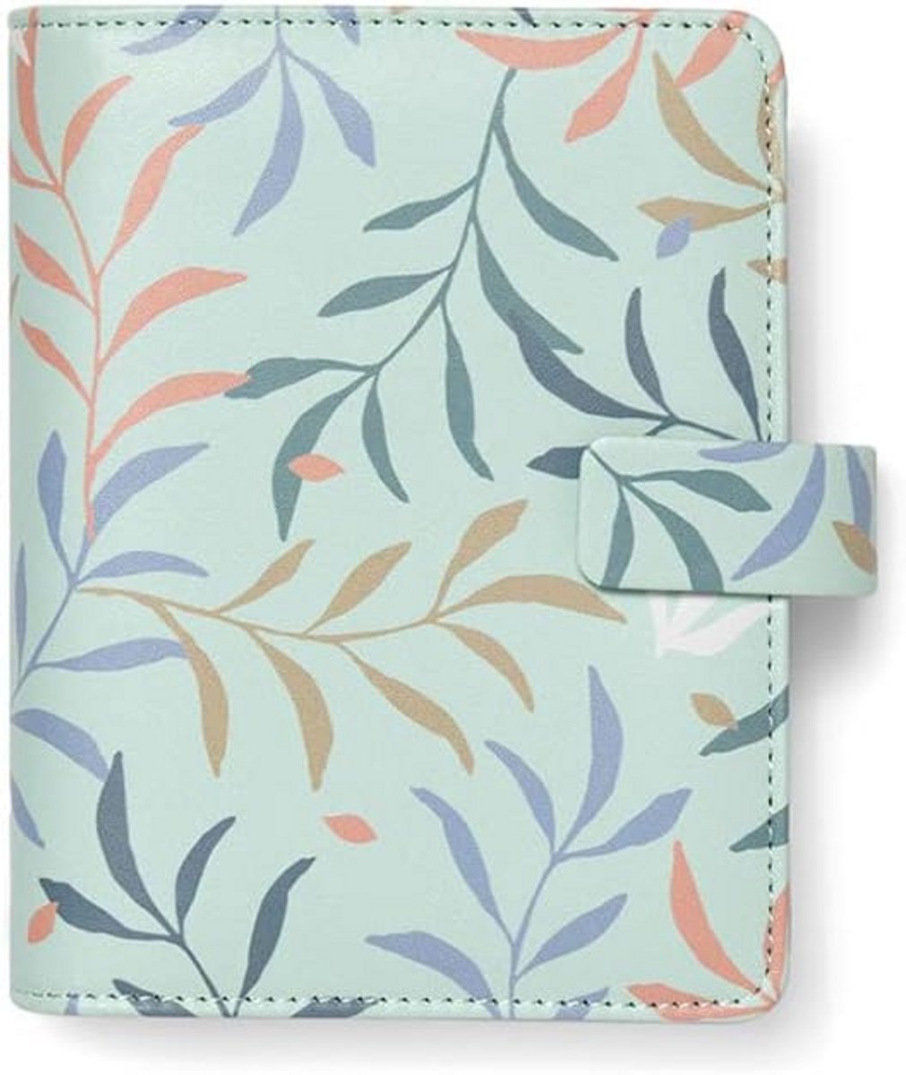 Pocket Organizer Botanisch Mint Groen - Inclusief Weekplanner