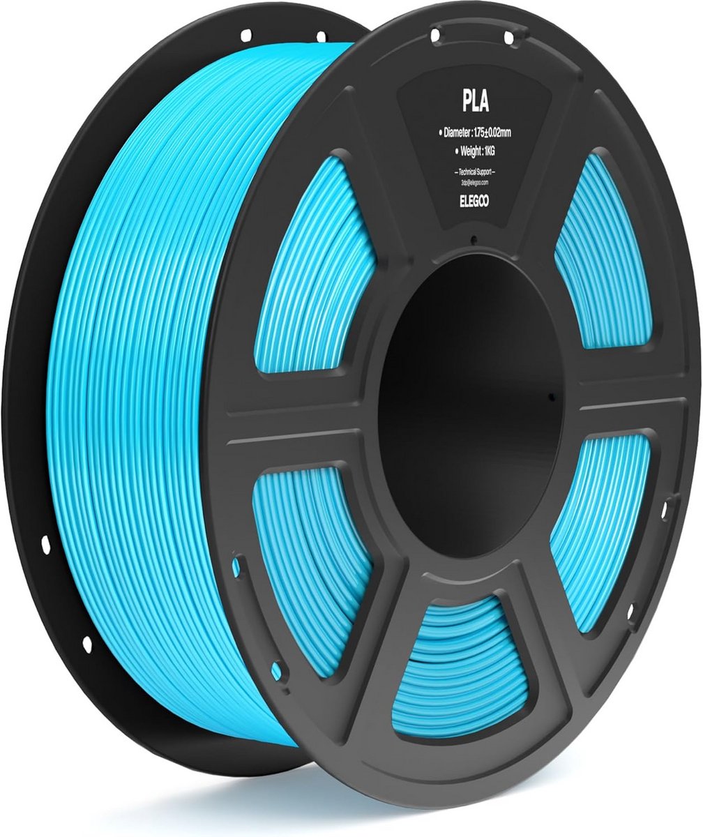 PLA 3D Printer Filament 1.75mm 1KG – Helderblauw (Cielo)