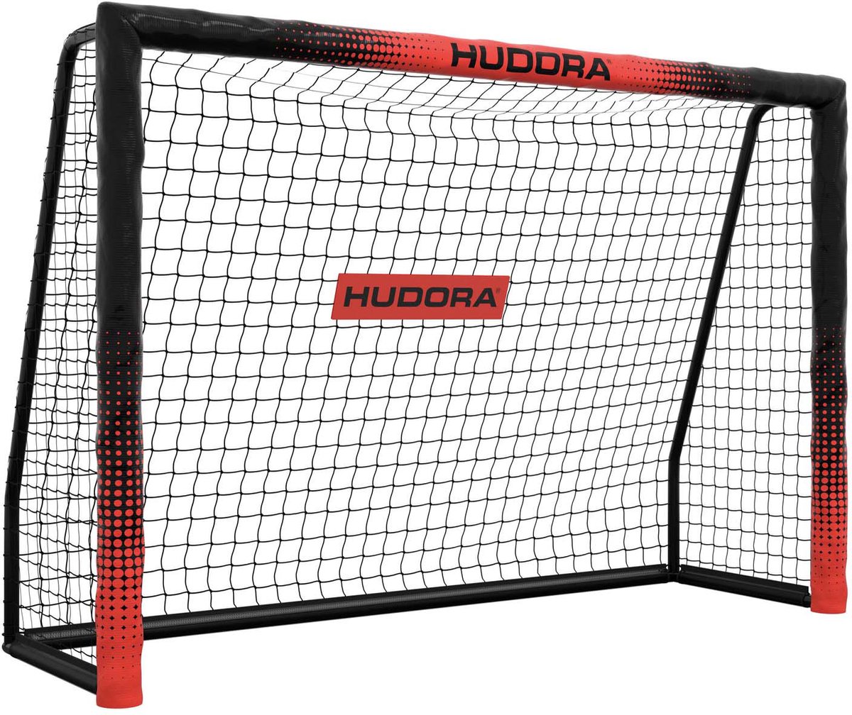 HUDORA Voetbaldoel Pro Tect 180 - Zwart
