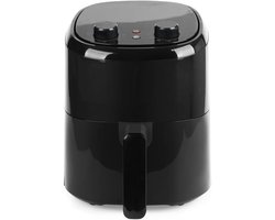 REN® Mini airfryer - Airfryer - Airfryer klein - Zwart - 23cm x 23cm x 26cm