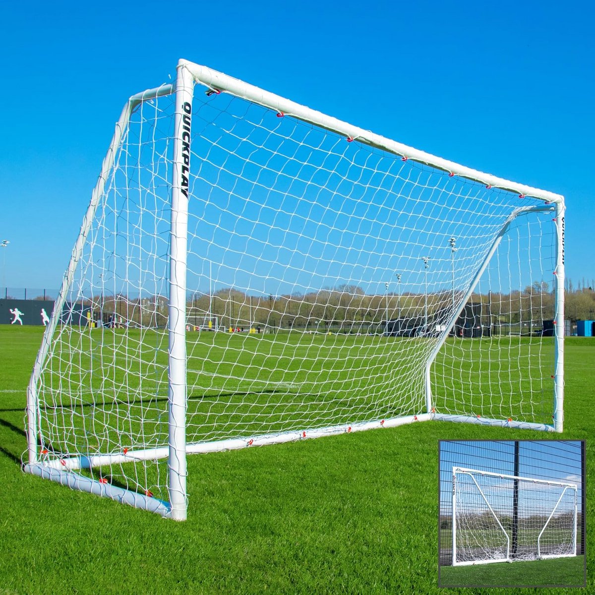 Draagbaar Voetbaldoel Kinderen en Volwassenen - Binnen 30 Seconden Opvouwbaar