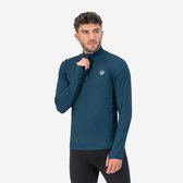 Rogelli Core Hardloopshirt Heren Lange Mouwen - Running Shirt - Groen - Maat 3XL