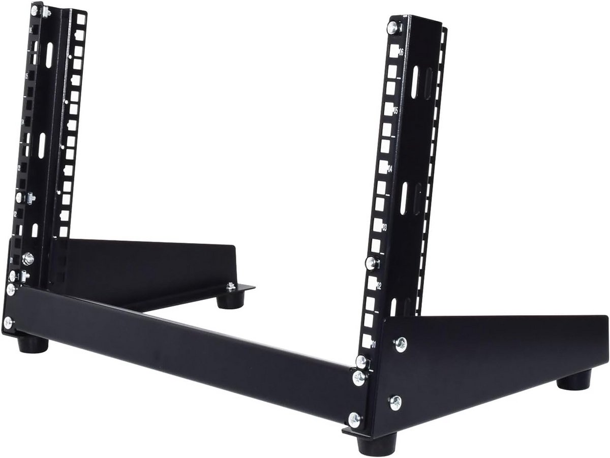 Open Frame Rack voor 19 inch AV, Media en IT Apparatuur 6U