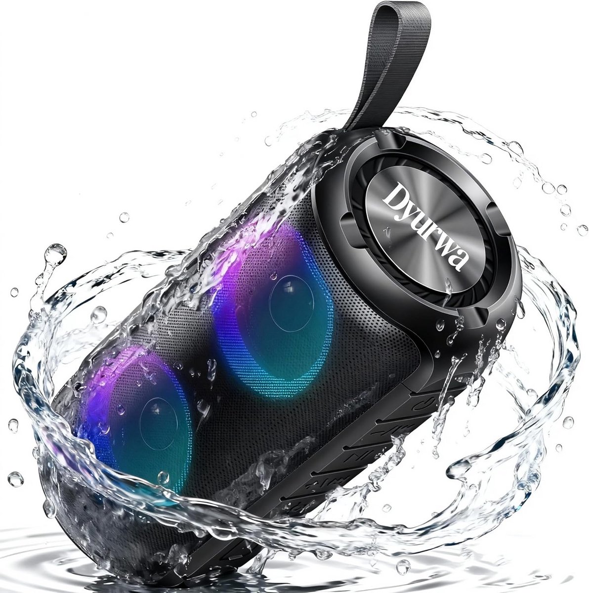 Draagbare LED Bluetooth Speaker met Krachtige Bas voor Buiten