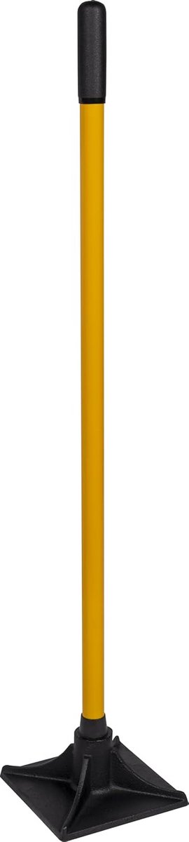 Robuuste Aannemersstamper/Asfaltstamper Vierkant 250x250mm voor Grondverdichting