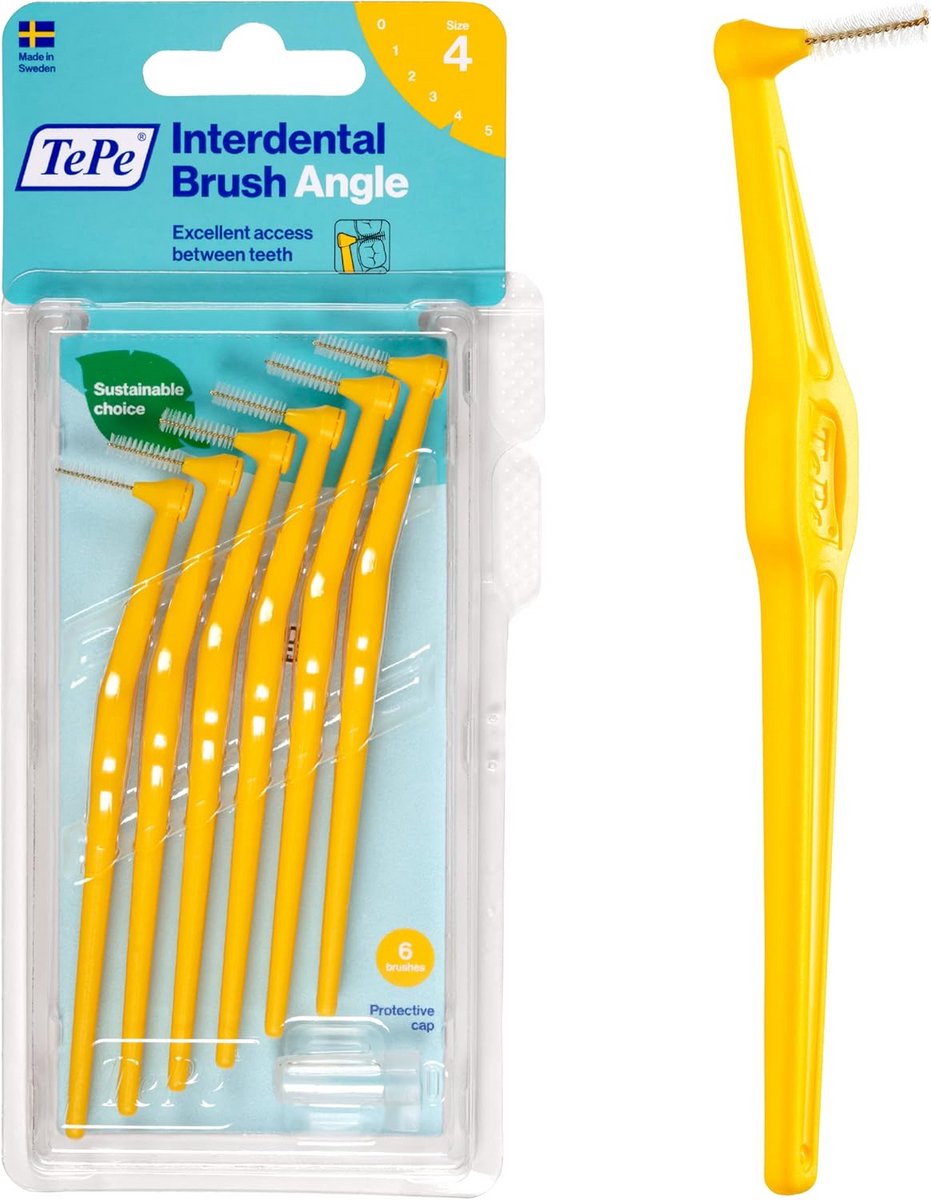 Interdentale Ragers voor Smalle Tandkieren - Set van 6 Stuks, 0.7mm