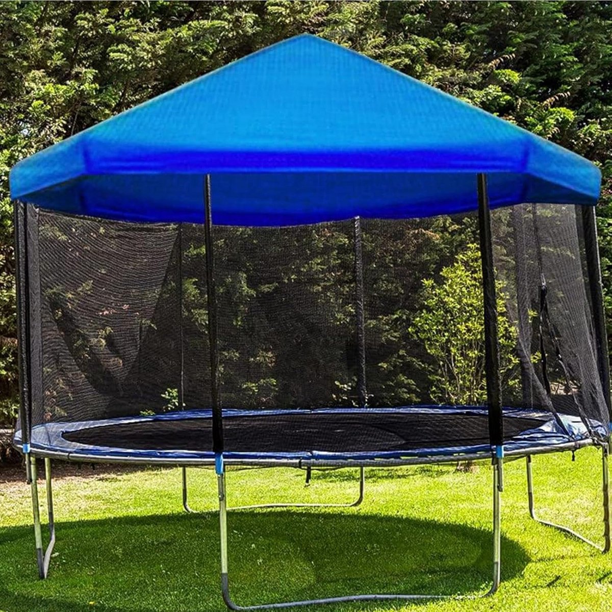 Trampoline Afdekhoes Zonnescherm - UV-Bestendig & Waterdicht voor Diverse Maten