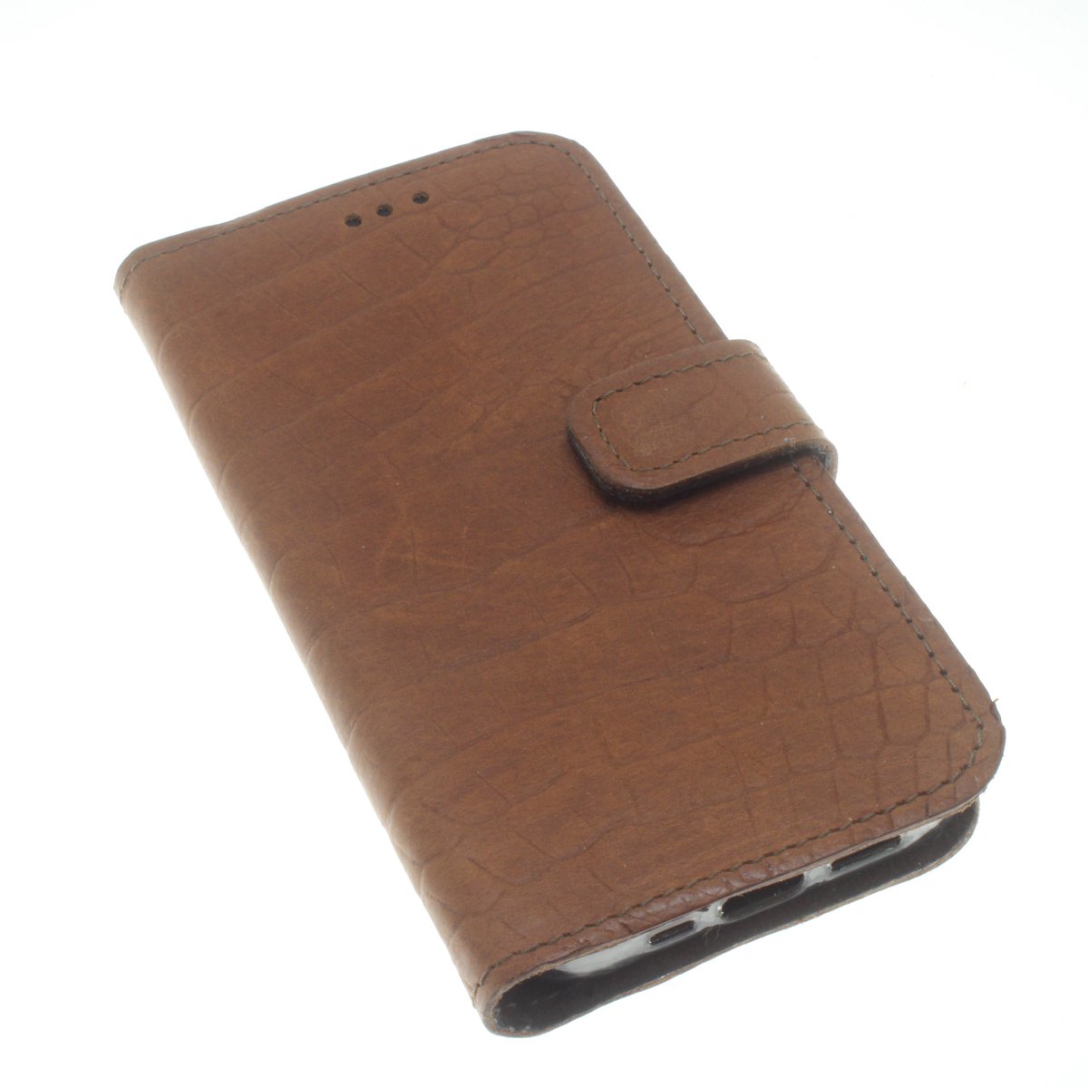 Made-NL hoesje geschikt voor iPhone 14 Pro Bruin soepel robuuste kalfsleer
