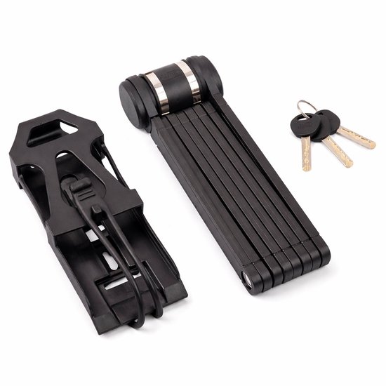 VINZ Mera ART2 Vouwslot 120 cm - Fietsslot - Extra Lang - ART 2 Slot Ebike & Elektrische Fiets - Fatbike slot