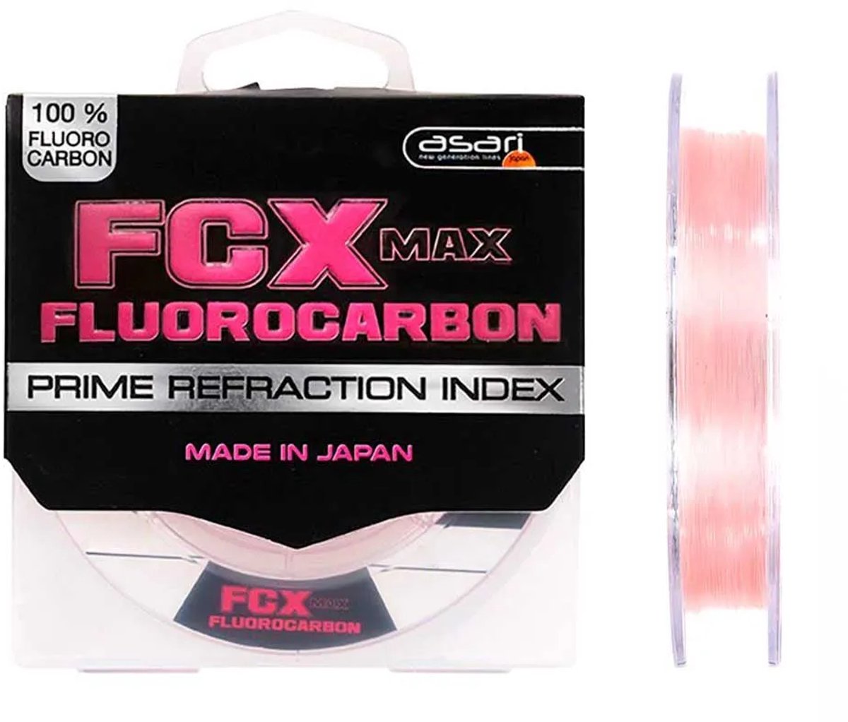 Asari Fcx Max Flurocarbon 100 M Transparant 0.260 mm