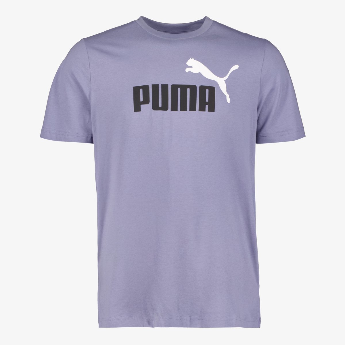 Puma Ess 2 Color No. 1 Logo heren T-shirt Grijs