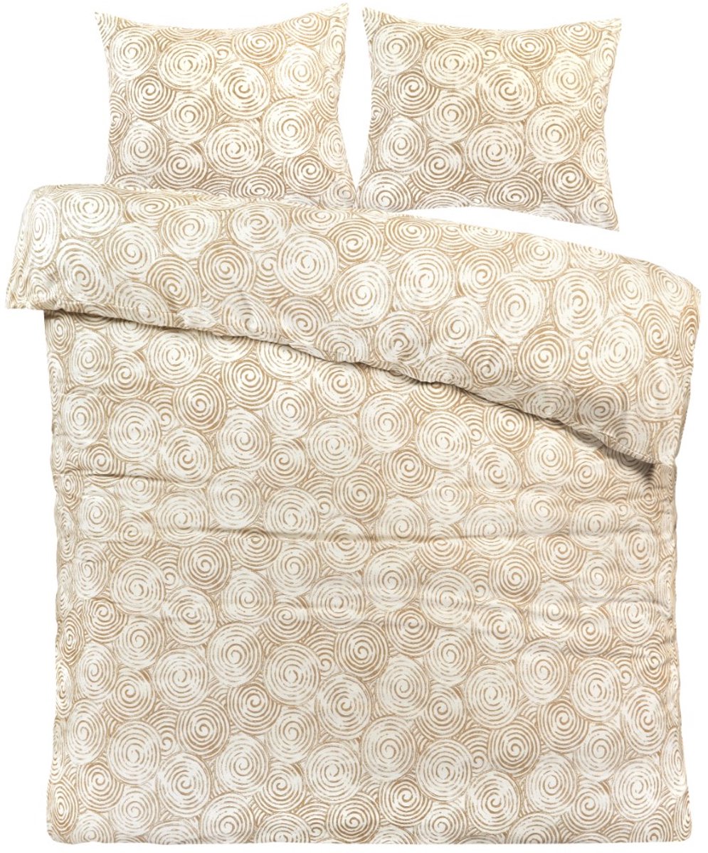Day Dream Seppe - Dekbedovertrek - Tweepersoons - 200 x 200/220 - Beige