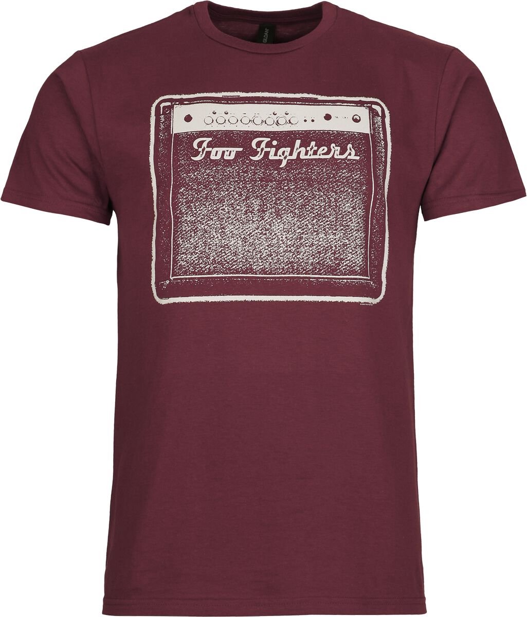 Foo Fighters Radio Heren T-shirt - kastanjebruin - 3XL