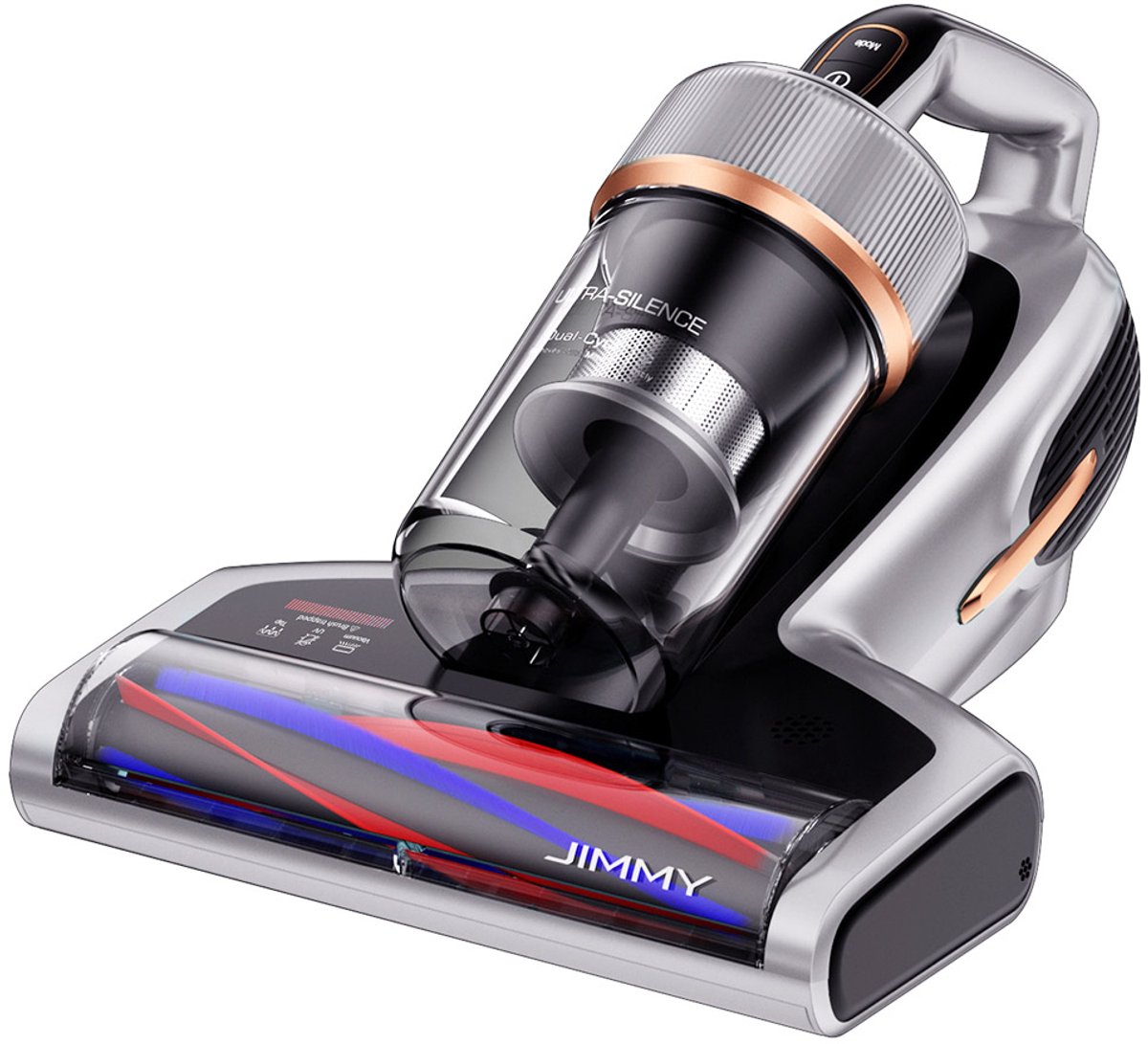 ​JIMMY BX7 Pro Anti-Mijt Stofzuiger - 700W, 60°C Hitte, UV, Ultrasoon, 3 Modi, Breed Zuigmond​​
