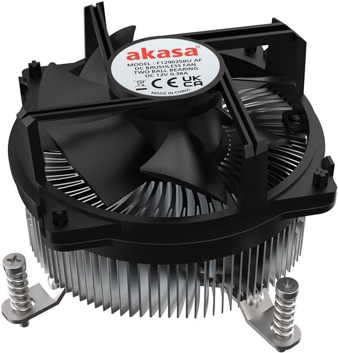 Low Profile CPU Koeler voor LGA 1700 - 63mm Hoogte - Stille PC Cooler