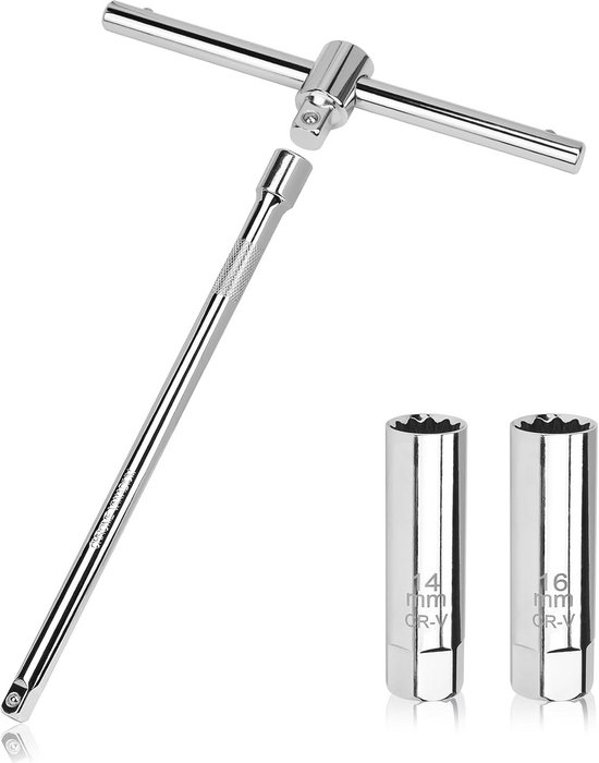 Brüder Mannesmann T-Bougiesleutel 16 20,8 mm (Hobby) - 174-KOMBI