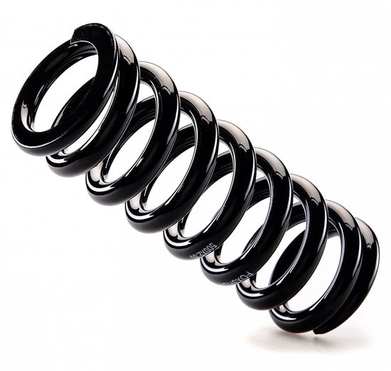 Fox 550lb X 3.25´´ Schokdemper Veer Zilver 550 lbs