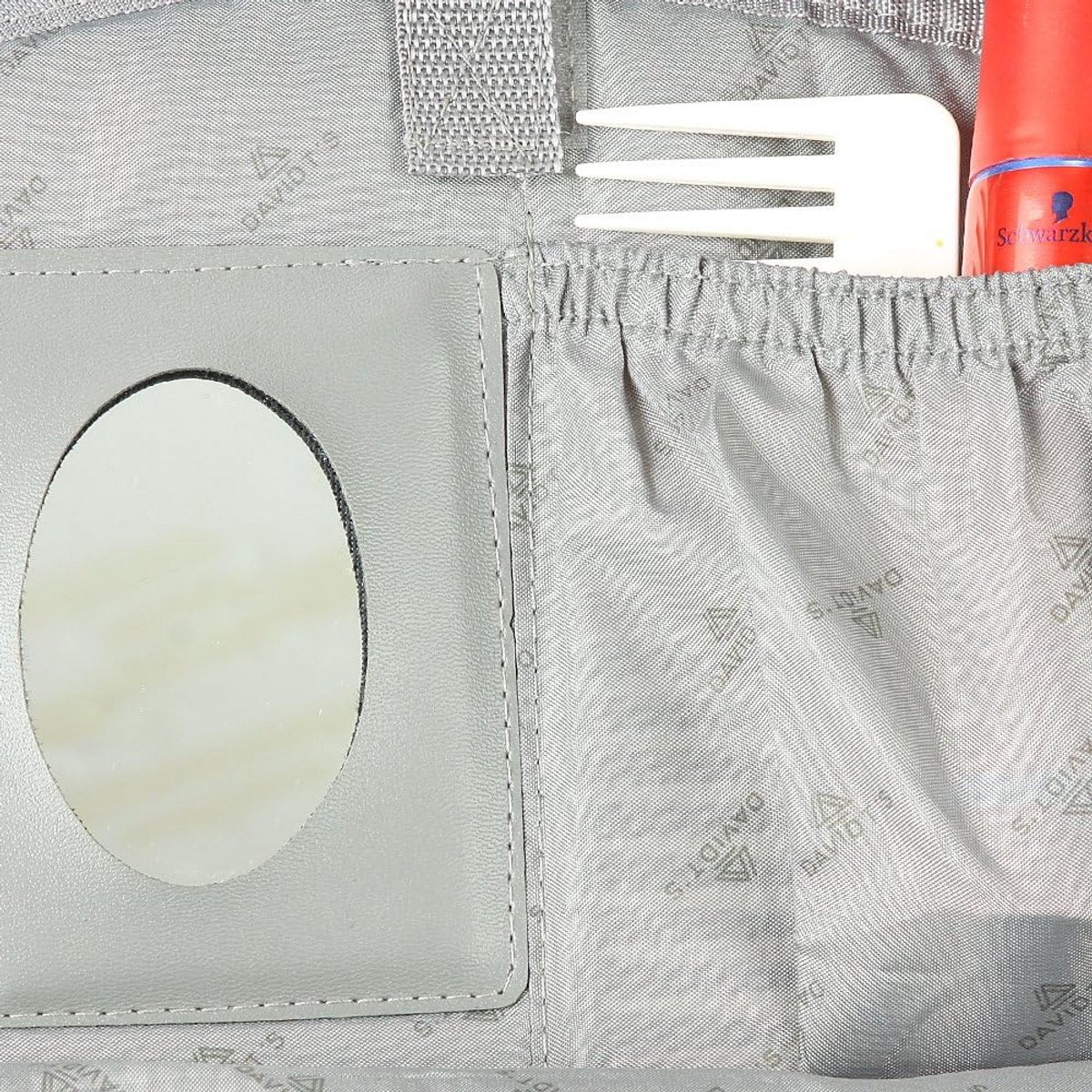 Voordelige Beautycase met Schouderriem en Spiegel voor Make-up Opslag