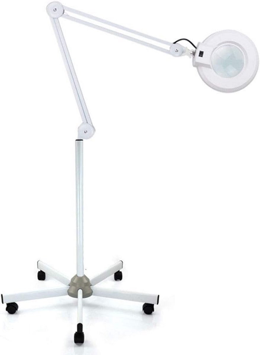 Vergrootlamp met Standaard en Klem - 8x Vergroting en Heldere Verlichting