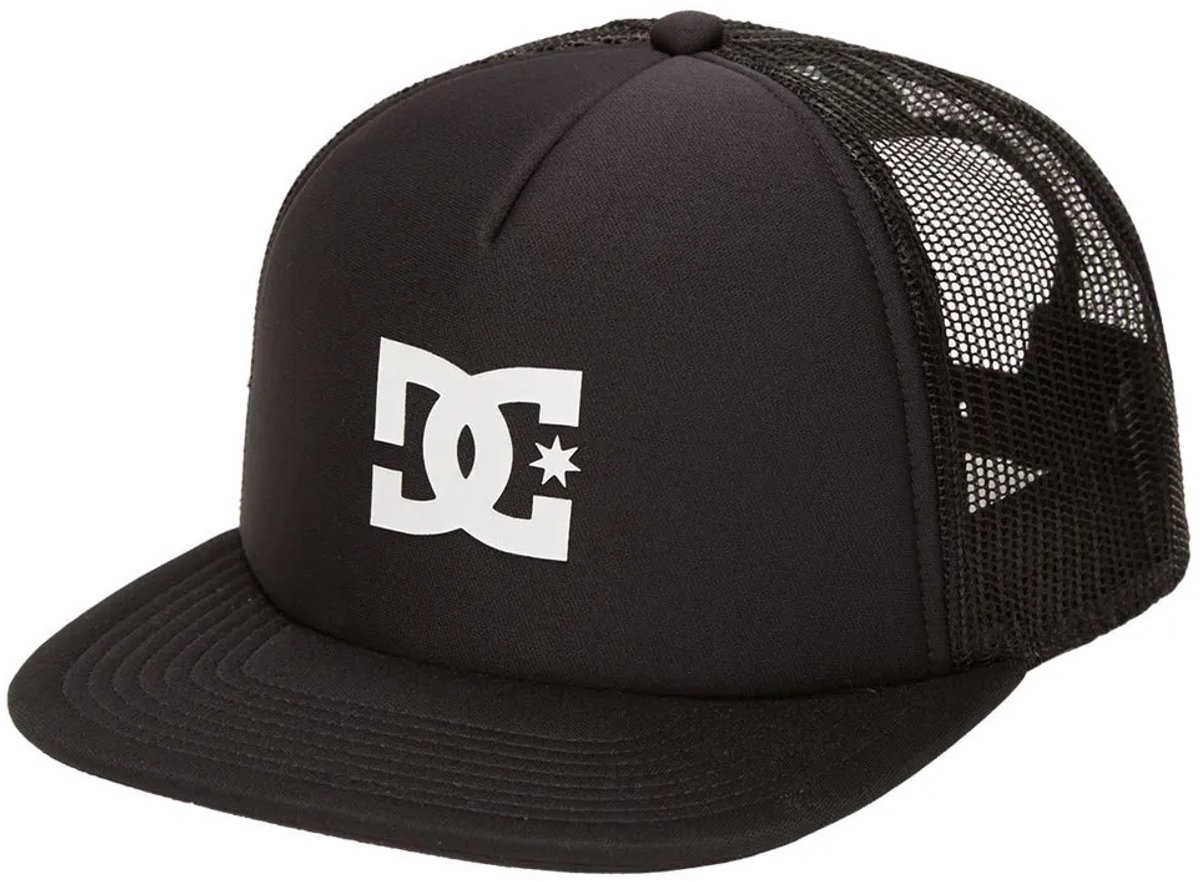 Dc Shoes Gas Station Trucker Pet Man Vrouw Zwart