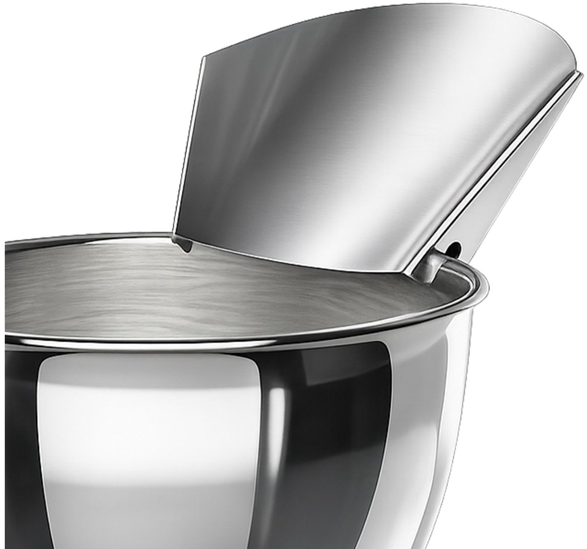 Gietgoot Roestvrij Staal voor KitchenAid 4.5–5 Quart Tilt-Head Stand Mixers Artisan & Classic Series van MMOBIEL – Gietgoot voor KitchenAid – Voorkomt Morsen, Makkelijk in Gebruik, Vaatwasserbestendig