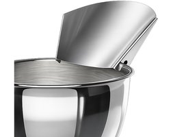 Gietgoot Roestvrij Staal voor KitchenAid 4.5–5 Quart Tilt-Head Stand Mixers Artisan & Classic Series van MMOBIEL – Gietgoot voor KitchenAid – Voorkomt Morsen, Makkelijk in Gebruik, Vaatwasserbestendig