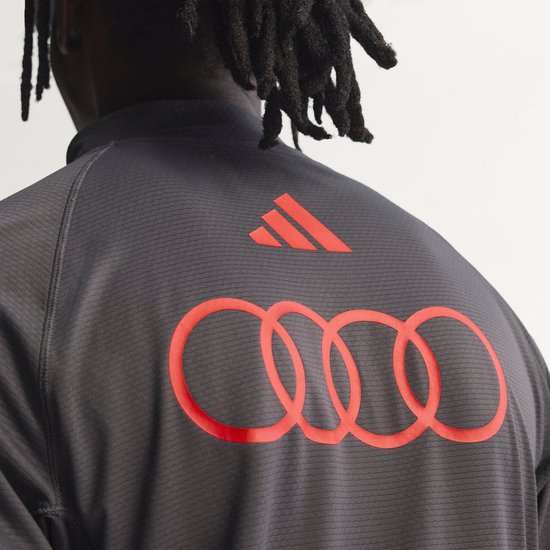 Adidas Performance Audi Revolut F1 Team Monteurssweater Met Korte Rits - Heren - Zwart van Merkloos — afbeelding 5