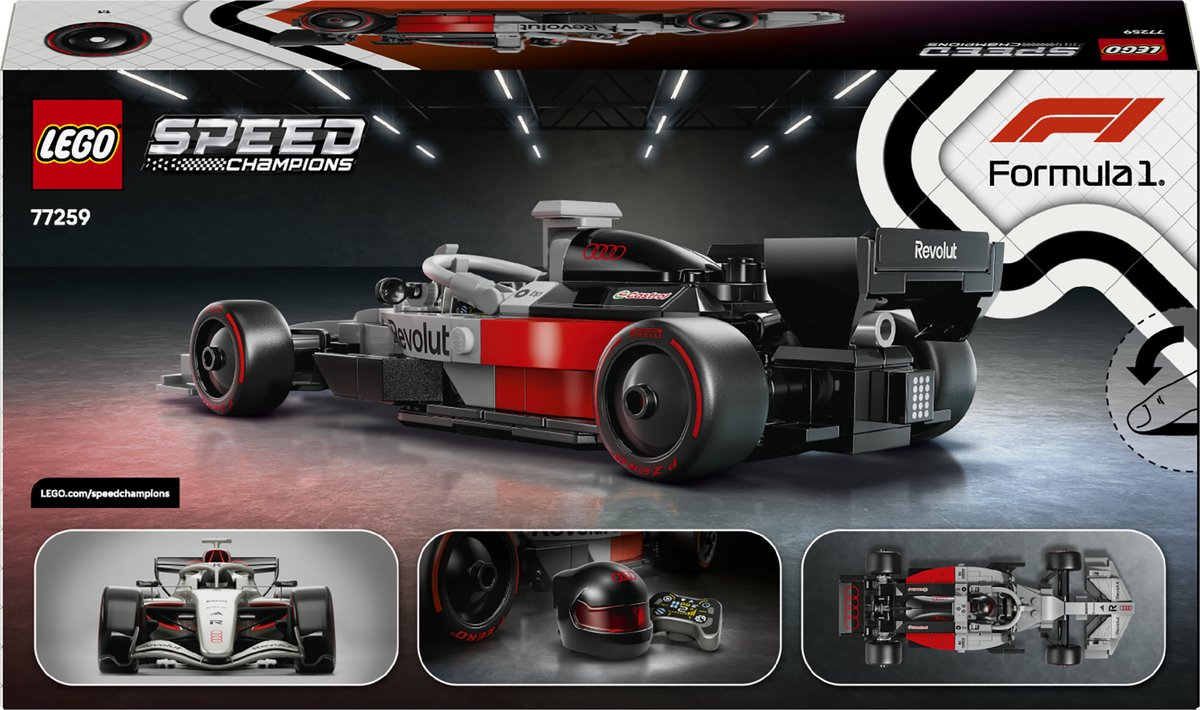LEGO® Speed Champions Audi Revolut F1® Team R26 Racewagen - 77259 — afbeelding 17