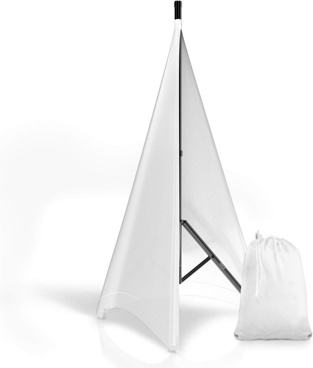 Universele Speaker Statief Sjaal Rok Bekleding Wit