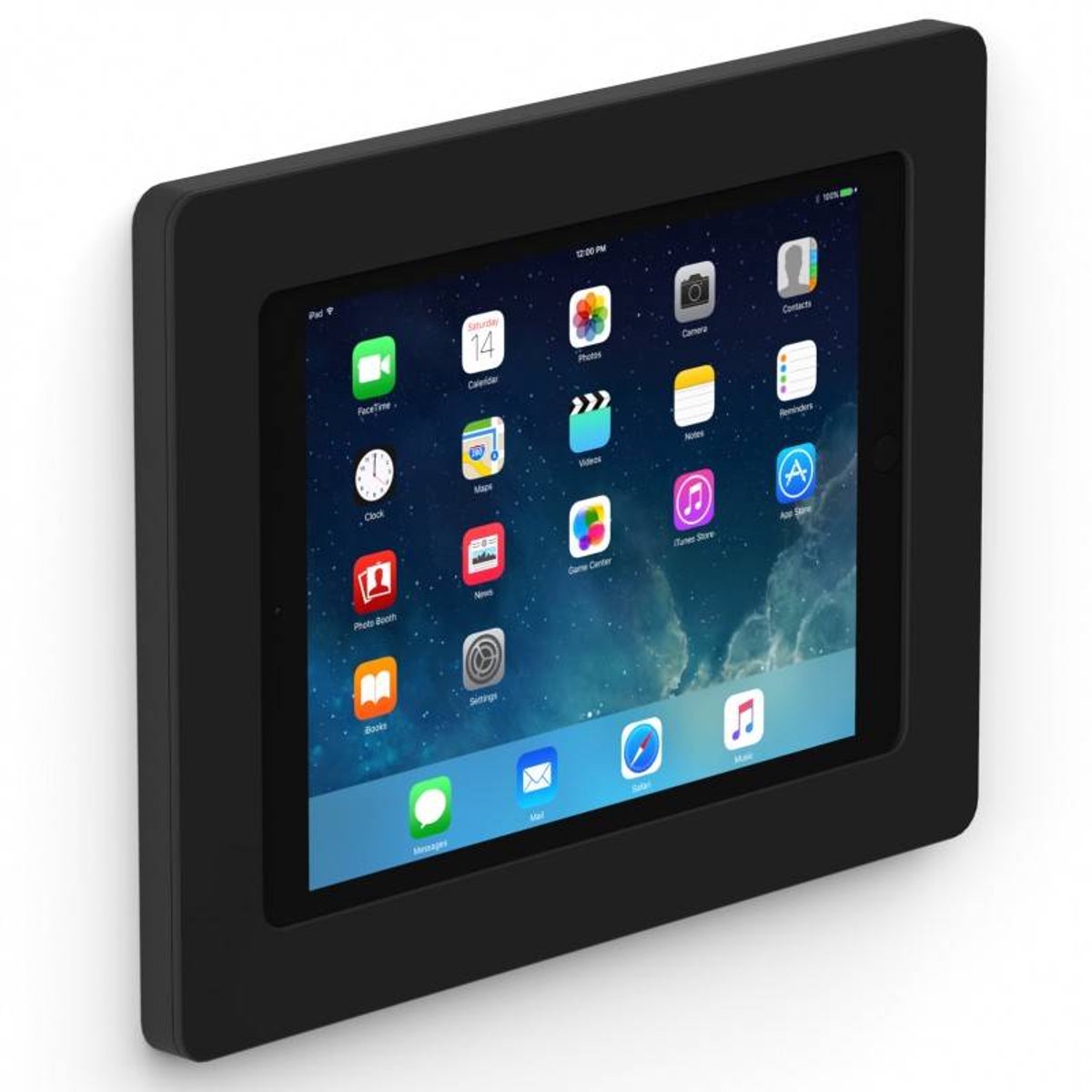 On-Wall iPad 9.7 wandhouder- Zwart