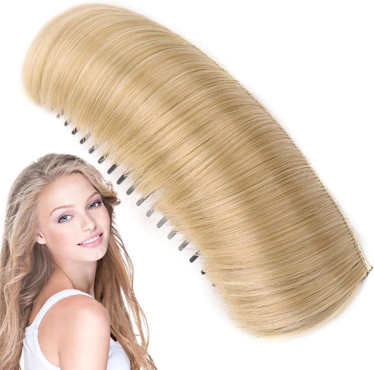 Haarvolume Pad - Haarknot Inzetstuk - Kapsels Creëren - Lichtgewicht Comfort - Onzichtbaar