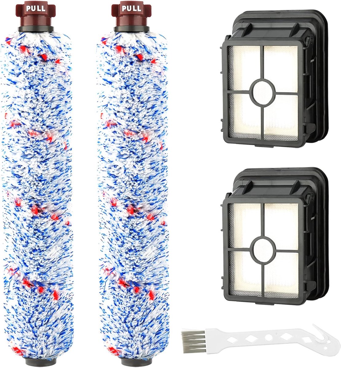Reserveonderdelen Stofzuiger - Borstelrol Filters - Grondig Schoonmaken - Set van 4 - 94 x 739 cm