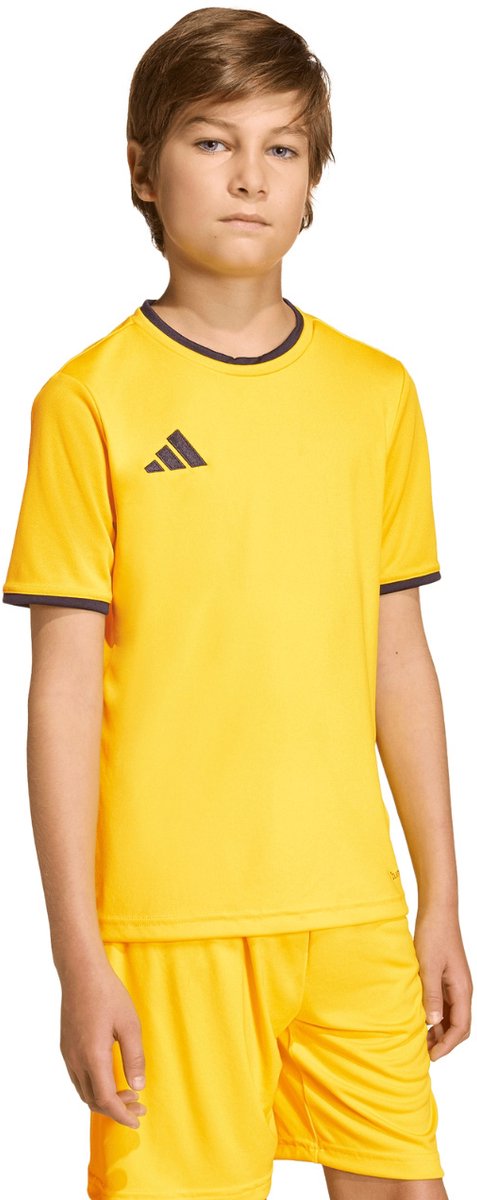 adidas T-shirt Kinderen Entrada 26 Jersey Geel - Maat 116cm
