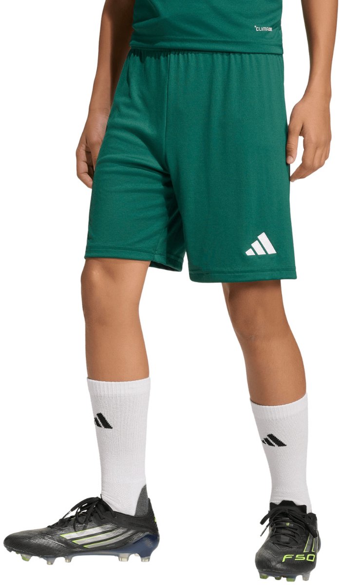 adidas Short Kinderen Entrada 26 Groen - Maat 140cm