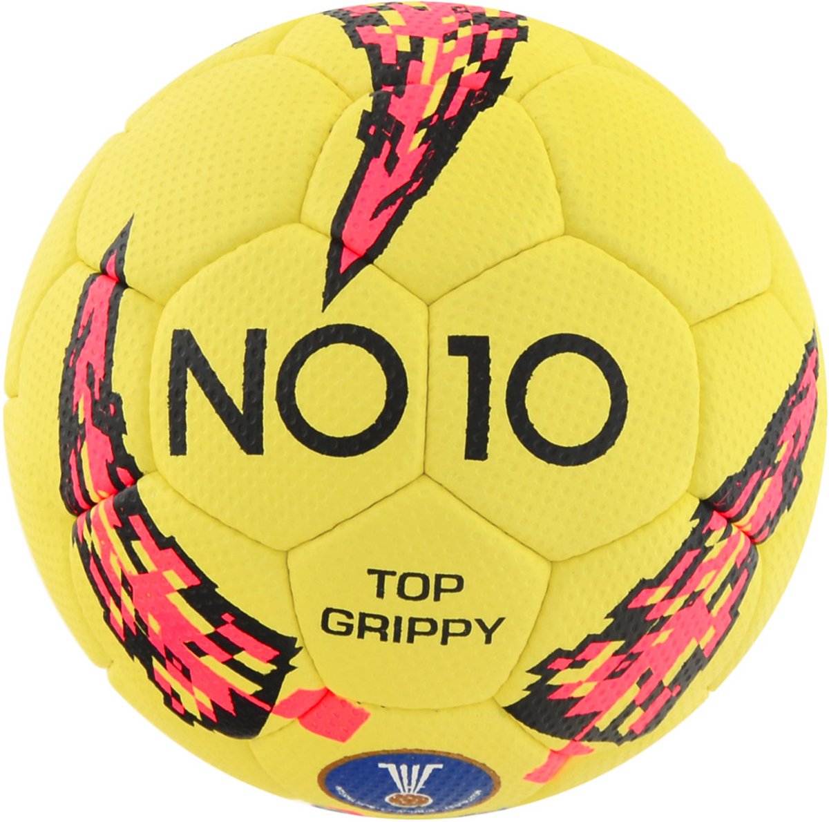 NO10 Bal Hand Top Grippy 0 Geel -0