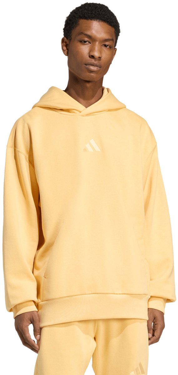 adidas Sweater Heren All Szn Fleece Hoodie Geel