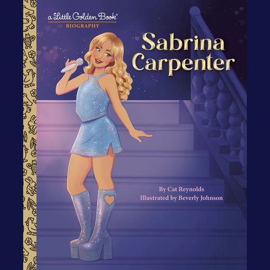 Sabrina Carpenter: A Little Golden Book Biography - cover