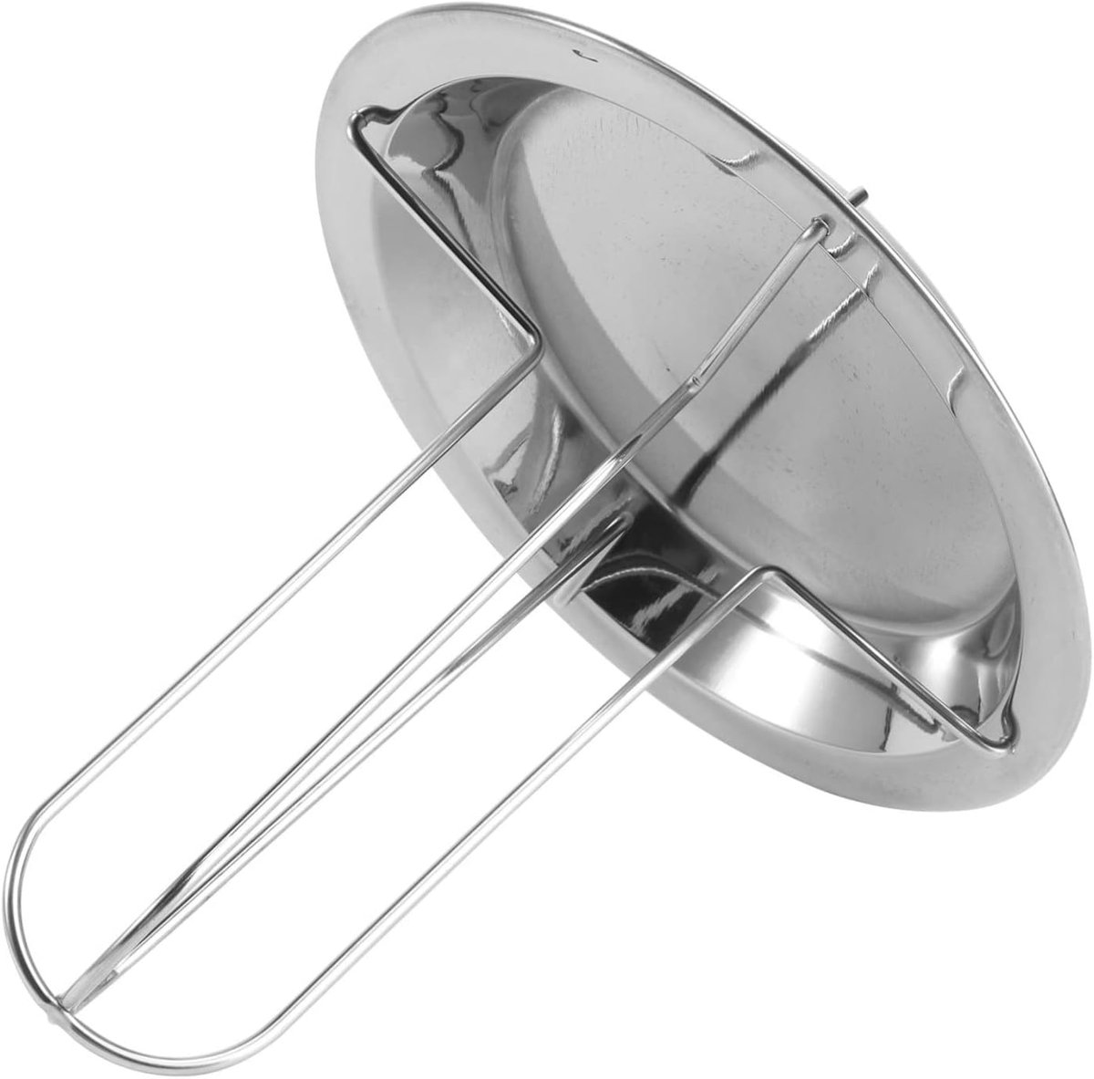 Kippenrek Buiten - Kiphouder Grill - Barbecue Kip - Stevig Koolstofstaal - 19 x 17 cm