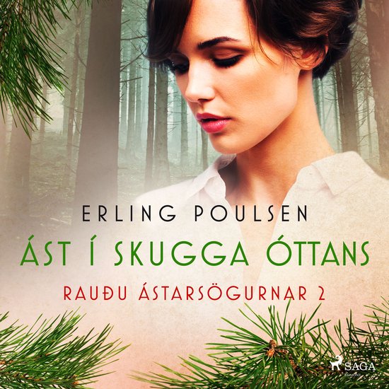 Ást í skugga óttans (Rauðu ástarsögurnar 2) - cover
