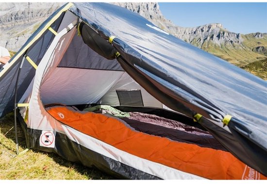 Coleman Silverton Comfort 150 Mummy Slaapzak - 223 x 81 x 55 cm - Oranje/grijs van Coleman — afbeelding 5
