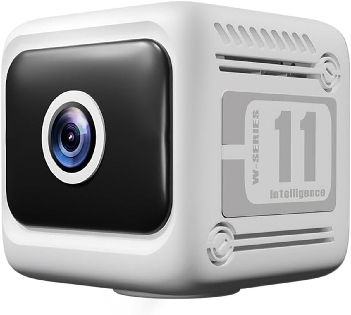 Draadloze Beveiligingscamera - Slimme Camera Binnen - Huisbewaking Nachtzicht - 130 Graden Kijkhoek - 9.8 x 6.9 x 6 cm