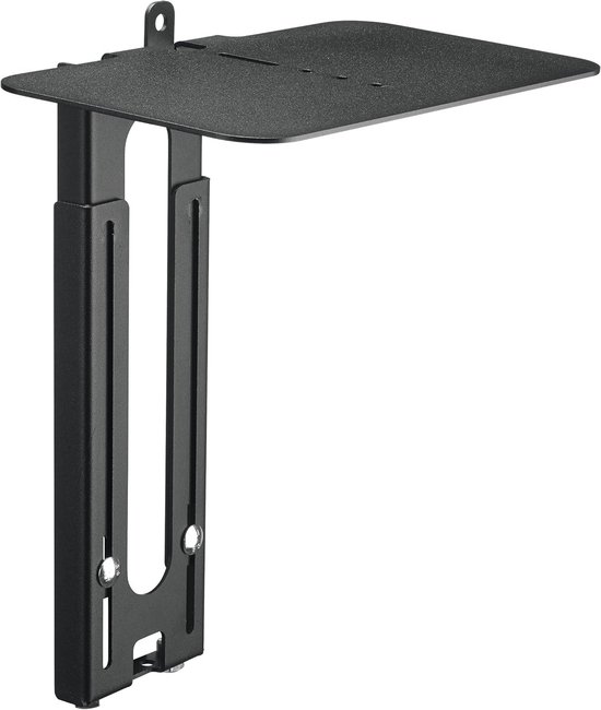 Camera Luidspreker Houder Verstelbaar Universeel Wandmontage Aluminium Tot 10 kg Zwart