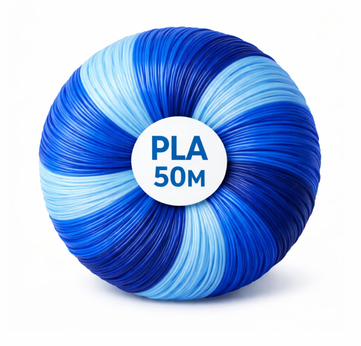 TinyPlay 3D Pen Vullingen - 3x blauwtinten - Ook in andere kleuren beschikbaar - Starterspakket PLA Filament 1.75 mm - voor 3D Tekenen - 50 Meter Navullingen - Kinderen