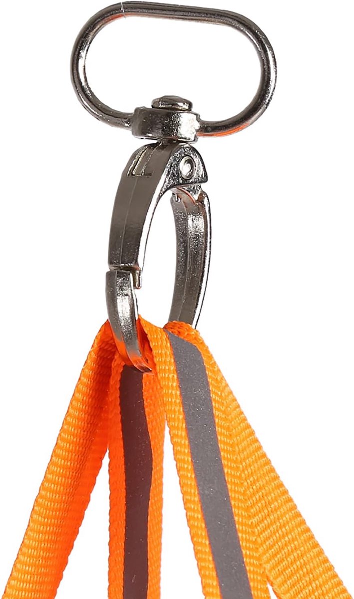 Windzak - Windmeter Tas - Luchtvaart Metingen - Nachtzichtbaar Reflecterend - 100CM Lengte - Fluorescerend Oranje van Merkloos — afbeelding 5